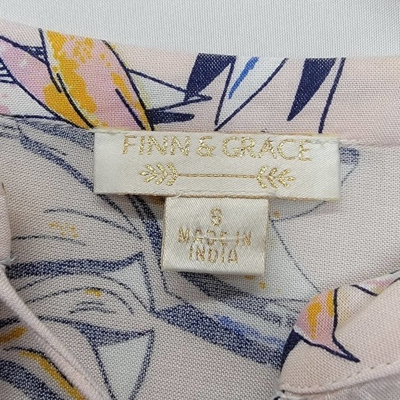 FINN & Grace Floral print Oversized Bubble Sleeve - Picture 8 of 14